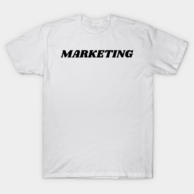 Marketing T-Shirt by Toad House Pixels